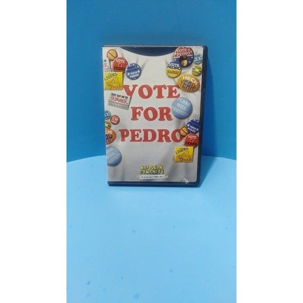 Napoleon Dynamite vote for Pedro DVD